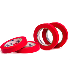 Write-On Label Tape RED 19mm x 36.6m, temperature resistant, PTFE fluoropolymer resin / PK 4