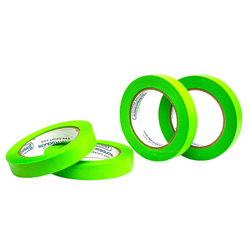 Write-On Label Tape GREEN 19mm x 36.6m, temperature resistant, PTFE fluoropolymer resin / PK 4