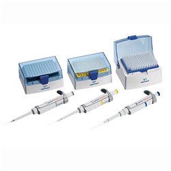 Eppendorf Research® plus, 6-pack with Carousel 2, single-channel, variable, incl. 6x epT.I.P.S Box