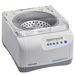 Concentrator plus, complete system with integrated diaphragm vacuum pump, w/o rotor