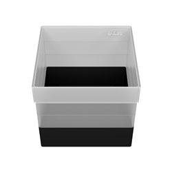 Freezer Box PP Black 130x130x120mm w/o divider