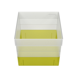 Freezer Box PP Yellow 130x130x120mm w/o divider