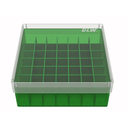 Freezer Box PP Green for 4.0ml Bio Grip or Sample vials 49 well