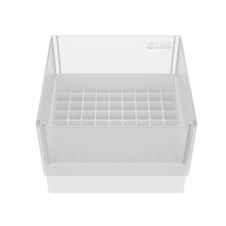 Freezer Box PP White for 5.0ml Cryo Tubes 81 well