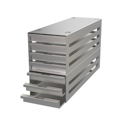 Freezer rack SSteel drawer 7x3 pl. 29mm 410x226x135mm