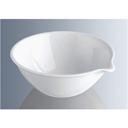 Porcelain evaporating dishes, diameter 100mm, height 40mm, capacity 150ml PK 5