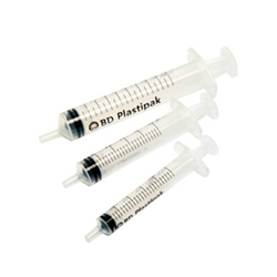 Syringe 10ml l/slip eccentric p/pak BD / 100pk