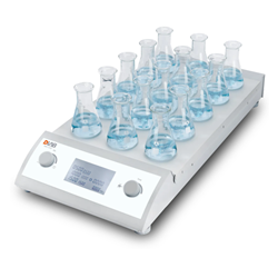 Magnetic Stirrer 15-Channel Stainless steel plate with silicone film MS-T-S15