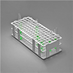 Rack Test Tube No Wire WHITE Holds 13mm Tubes 90 Place 6x15 Rows