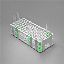 Rack Test Tube No Wire WHITE Holds 16mm Tubes 60 Place 5x12 Rows / EA