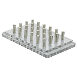 Magnetic Bead Separation Rack For One 96-well PCR Tube Plate
