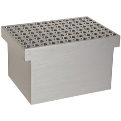 Block Holds PCR Plate 96 x 0.2ml Skirted or Non-Skirted For 1- Block Dry Bath Only / EA