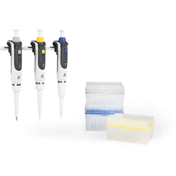 Transferpette® S, S-Kit Macro, Single Channel, 100-1000µl, 500-5000µl, 1000-10000µl, Shelf