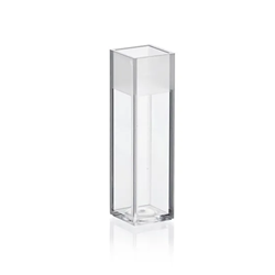 Cuvette, Macro, 2.5mL, PS, 4 Windows / PK 100