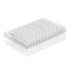 PCR Plate, 96-Well, Wht, 0.15mL, Rigid, PC/PP, Low, Clr, Semi-Skrtd, Lightcycler®BIO-CERT®PCR/ PK 50