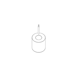 Insert, I 200 1/30, for 1 x 30ml skirted tube, Centric / PK 4