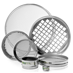 Sieves 200mm dia. 1mm, BS410-1 Stainless Steel Frame / Stainless Steel Mesh