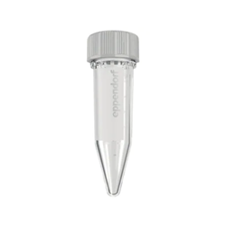 Eppendorf Tubes® 5.0 mL with screw cap, Eppendorf Quality, 200 pcs., 2 bags of 100 Tubes each