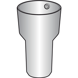 Aspirating cone