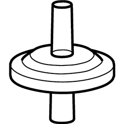 Membrane filter for Easypet 4421 and Easypet 3, 0,2µm, sterile, PTFE, 1 set (5 pcs.)