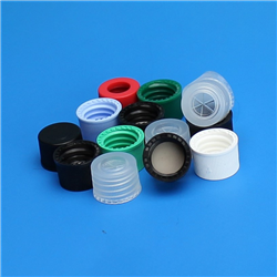 10-425mm Black, Polypropylene Open Hole Cap / PK 100