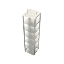 Freezer rack SSteel chest for 6 boxes 140x140x600mm