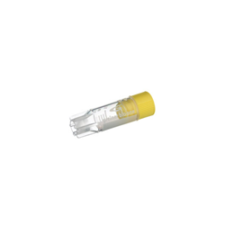 Cryo.s, 1mL, PP, Conical Bottom, Int. Thread, Yellow/Screw Cap, Starfoot, Natural, Sterile/ PK100