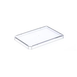 Lid, PS, High Profile (9 mm) for microplates, Clear, DNase & RNase Free, Individually packed /PK 100