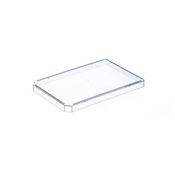 Lid, PS, High Profile (9mm) for microplates, Clear, Sterile, D/Rnase-, Indiv. packed /PK 100