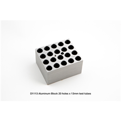 Block Holds 20 x 13mm Tubes / EA For SBD Digital Block Heater