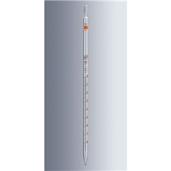 Grad.pipettes cl. AS compl.del. amber grad. 25:0.1 ml / PK 10