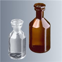 Reagent bottles narrow neck amber glass 500 ml / PK 9
