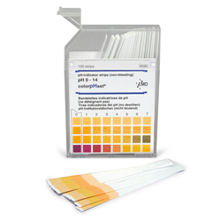 pH indicator strips, MColorpHast™ Alkalit® 7.5 - 14.0 / PK 100