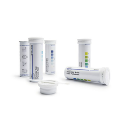 Chromate Test Method: colorimetric w test strips & reagent 3 - 100 mg/l CrO?²? MQuant/ PK100