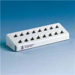 Cuvette rack L x W x H in mm: 210 x 70 x 38. Autoclavable (121 °C)