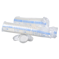 Petri dish, 47mm w/pad, aseptic, sterile, to be filled with agar media for microbial culture/PK150