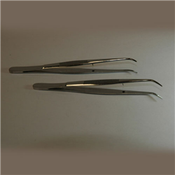 Forceps curved 130mm - Finer Tip