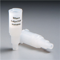 Syringe filter Millex-LH 4mm Philic PTFE .45um Non-sterile / PK 100