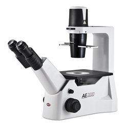 AE2000 Trinocular inverted microscope PL PH4x, PL PH 10x ( Light Split = 20/80) - Basic Package 
