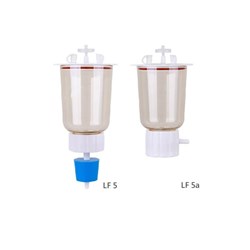 PES Filter Holder 500ml with lid kit LF5 with stopper