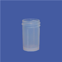 Vial 22ml PFA standard flat interior /EA