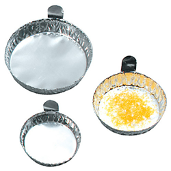 Weighing dish aluminium 57mm / PK 100