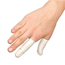 Finger cot anti-static Nitrile White LARGE / PK 720