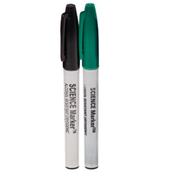 Cryogenic Marker, Fine Tip, Alcohol- & Water-Resistant, Black / PK 6