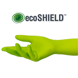 Glove, ecoSHIELD Eco Nitrile PF 250, L / PK150