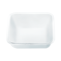 Weigh tray, 5 ml, (LxW): 35 x 35 mm, PVC, white / PK 200