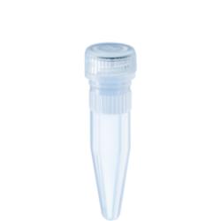 Micro tube 1.5 ml, PP, with assembled cap, sterile / PK 500