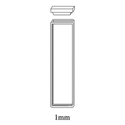 Cuvette Starna Type 1 Glass 1mm Path Length / EA