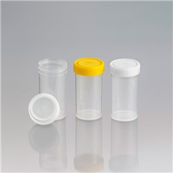 Container 120ml PP Sodium Thiosulphate, Sterile (Gamma) Yellow Capped, Labelled / PK 264