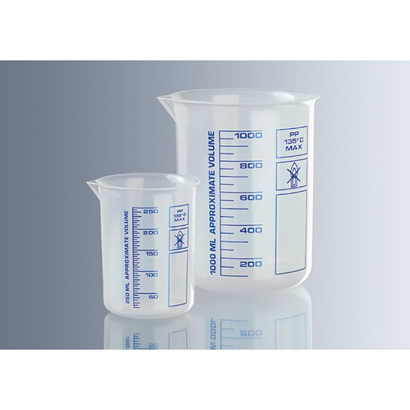 Beakers Beakers PP low form Griffin type 400 ml / PK 10Lab Supply